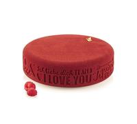 Silikomart | Stampo in Silicone ENDLESS LOVE, Antiaderente, Confezione da 1 Stampo, 3D Design, Ø 190 h 55 mm, Volume 1,5 l, Made in Italy