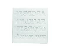 Silikomart |Stampo in Silicone, Forma Alphabet, Misure 18 x 15 mm, Made in Italy