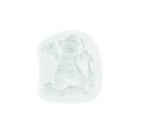 Silikomart |Stampo in Silicone, Forma Flower Decoration, Misure 200 x 11 mm, Made in Italy