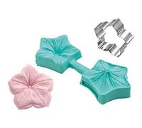 Silikomart |Stampo in Silicone, Forma Petunia, Misure Ø40 mm, Made in Italy