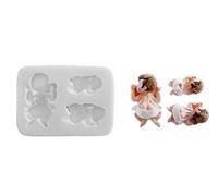 Silikomart |Stampo in Silicone, Forma Sleeping Babies, Misure 10 x 15 mm, Made in Italy