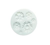 Silikomart |Stampo in Silicone, Forma Wild Flowers, Misure 35 x 32 mm, Made in Italy