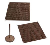Silikomart: 3D Tree Choc 2 stampi per creare albero cioccolato 3D silicone
