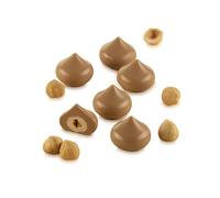 silikomart | Stampo in Silicone per Cioccolatini KISS, Antiaderente, 15 Cioccolatini, Confezione da 1 Stampo per Dolci, Easy Choc, Ø 28,3 mm, h 23,7 mm, Volume 127,5 ml, Made in Italy