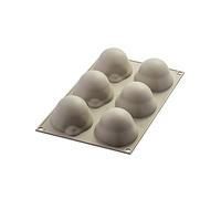 Stampo multiporzione 6 delizia limone 3D silicone Silikomart mousse torta Rotex