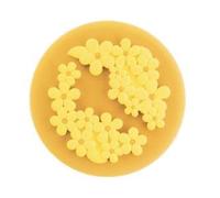 Silikomart | Stampo in Silicone per Monoporzioni FLOWER POWER, Antiaderente, 6 Cavità, Confezione da 10 Stampi per Dolci, Ø 140 h 10 mm Volume 2 x 80 ml Tot. 160 ml