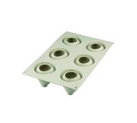 Stampo multiporzione 6 Fragole e panna 3D silicone Silikomart mousse torta Rotex