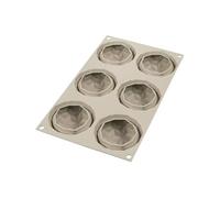 Silikomart 26.246.13.0065 Stampo in Silicone, 660 milliliters, Grigio