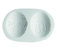 Silikomart | Stampo in Silicone per Pasta di Zucchero EGGS | Stampo per Decorazioni Torta, Misure 82 x 77 x 107 mm, Tema Principe
