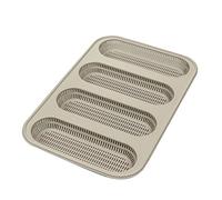 silikomart 3d di stampo mini baguette, Silicone, Grigio, 20,4 x 30,8 x 2,8 cm