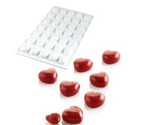 SILIKOMART STAMPO SILICONE 26X25X13H FORMA DOLCE 35 CUORICINI LOVE PROF 9 2022
