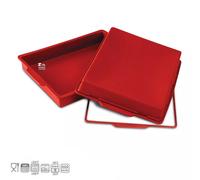 silikomart | SFT332 Stampo in Silicone LASAGNERA, Antiaderente, Confezione da 1 Stampo con Safe Ring, 330 x 220 mm, h 55 mm, Volume 4,5 l, Made in Italy