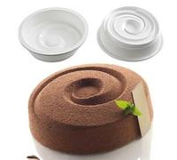 SILIKOMART STAMPO SILICONE VORTEX 3D FORNO TORTE TORTA MOUSSE DOLCI FORNO VORTIC