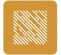 Silikomart Stencil in silicone per decorazione di alimenti, 16 x 16 cm, confezione da 2 pezzi (linea)