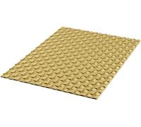 Silikomart Magic buche Mat Tappeto Decorativo in Silicone, Oro, 25 x 18.5 x 0.6 cm