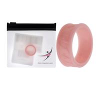 Silikon-Ehering mit Blumenmotiv Ros gold von ROQ f r Damen 5 mm Ring