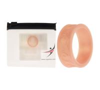 Silikon-Ehering mit Blumenmotiv Ros gold von ROQ f r Damen 6 mm Ring