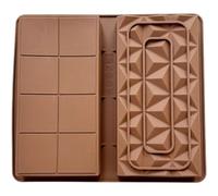 Silikon-Schokoriegelform,Silikon - Schokoriegelform,Dicke Schokoladentafelform | Silikonformen Für Desserts, Süßigkeitenherstellung, Gefüllte Zum Füllen Von Schokolade, Schokoriegel