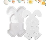 Silikonformen - 3 D-Kaninchenform | Silikonform Für | Silikonform Osterhasenstatue | Kinder- Und Erwachsenenfreundliche Gussform, Einfaches Herauslösen Für Kuchen, Mousse, Schokolade