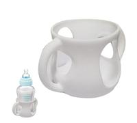 Silikonhülle für Babyflaschen aus Glas,Silikonhülle für Babyflaschen aus Glas - Flaschenhülle mit Griffen - mehr mit komplizierten Flaschenhalter, sturzsichere und stoßfeste Hülle, spülmaschinenfest