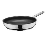 Silit Calabria - Padella per cottura a induzione, 28 cm, con manico in acciaio inox, resistente al forno, per una cottura delicata