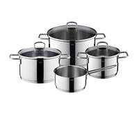 (TG. 49 x 39 x 49 cm) Silit Set di pentole, Acciaio Inox, Argento, 49 x 39 x 49