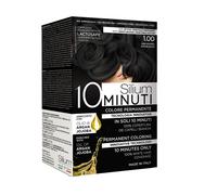 Silium - 10 Minuti - Colorazione Permanente Per Capelli Tinta 200 g Nero female