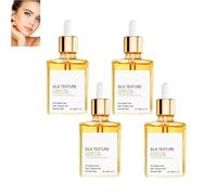 Silk Body Oil per pelle liscia e idratata, essenza doccia leggera e non grassa, Shimmer Glow Beauty Care per donne, Skin So Soft Body Lotion con profumo (4 pezzi)