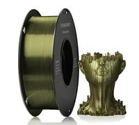 Silk PLA Filament 1.75mm, TINMORRY 3D Drucker Filament, 1 kg, 1 Spule, Silk Bronze