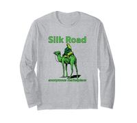 Silk Road Mercato Anonimo Cammello Dark Web cripto BTC Maglia a Manica