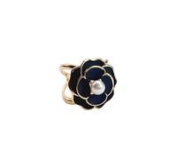 Silk Scarf Buckle Pin Women Coat Belt Buckles Shawl Ring Clip Scarves Fastener Brooches Clothing Corner Knotted per donne ragazze accessori decorativi(Black-Extra Large)