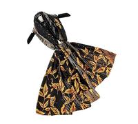 Silk Scarf Women Black Shawl Stain Neckerchief Head Wraps Thin Scarf Ladies Beach Shawl Vintage Painting Bridal Belt Chiffon Muslin Leaves Cloth Birthday gifts