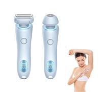 Silkbabe On The Go Lady Shaver,Waterproof Electric Razor for Women,Portable Electric Shaver for Men and Women,Portable Bikini Trimmer (Blue)
