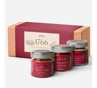 Silkflair 1766 Korean BBQ Experience | Cofanetto spezie coreane: Han River Rub (rub per barbecue), Gochugaru e Sale al Bambù | Ricette per bulgogi, kimchi e altre preparazioni | Box idea regalo