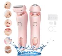 Silkglide Pro 2024 - Rasoio elettrico 2 in 1 per donne, epilatore Silk Glide per depilazione indolore a casa, rasoio Silk Glide Pro Lady (rosa)