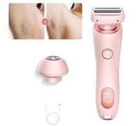 SilkGlide Pro, rasoio Silk Glide, rasoio elettrico, depilatore Silky Glide Pro, rasoio Beautibloom Wet & Dry, rifinitore bikini, rasoio elettrico da donna, for radere gambe, ascelle, zona bikini(Color