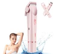 Silkglide Pro Shaver, rasoio Glow Aura a doppia testa, rasoio elettrico impermeabile per bikini da donna (1 pezzo)
