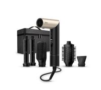 Silk'n Air Styler & Asciugacapelli - SilkyAir Flex Curly & Wavy - Phon Auto-Wrap con arricciacapelli, spazzola rotonda, diffusore & cofanetto - 1300W - Rosa - Idea regalo