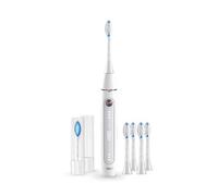 Silk'n Set di spazzolino da denti elettrico con set di ricambio - SonicYou and Refill Set - Con confezione da 4 testine bianche - Bianco