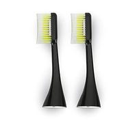 Silk'n ToothWave - Set di 2 testine extra morbide, colore: Nero