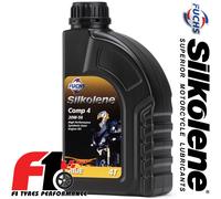 Silkolene Comp 4 20W50 XP Olio Motore Moto 4T Estere Sintetico 1 Litro