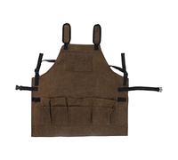 SilkRoadSupply Gruccia di tela cerata per negozio di falegnameria Woodworking con tasche con spalline regolabili di grandi dimensioni Calco comodi di lavoro comodi per il carpenter