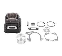 SilkRoadSupply Kit Guarnizione Anello di Tenuta pistone Gruppo Cilindro in Lega di Alluminio Resistente all'Usura Parti di Ricambio per Macchina da Taglio TS410 TS420