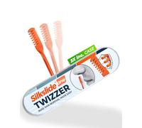 Silkslide® One TWIZZER - Rasoio per naso per uomo e donna - Custodia da viaggio compatta - Twist & Trim - Lame giapponesi Premium - senza elettricità o batterie