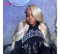 Silkwave 13x4 13x6 HD Trasparente Pieno Frontale Del Merletto 613 Bionda Colorata Dritto Parrucche Dei Capelli Umani Parrucche Anteriori Del Merletto Per Le Donne