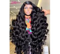 Silkwave 38 40 pollici 250 densità onda del corpo parrucca anteriore in pizzo 13x4 13x6 hd parrucca frontale in pizzo Remy capelli umani trasparenti per le donne 13x6 Lace Wig