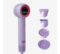 Silky Curl Asciugacapelli Ionico con Diffusore Micro Vortice Controllato, Phon per Ricci Perfetti, Riduzione del Crespo, Massima Idratazione, 3 Velocità e 4 Temperature