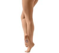 Silky Dance - Collant da danza convertibili in tessuto ad alte prestazioni da 70 denari, per ragazze e donne, colori rosa e marrone, Marrone chiaro, M