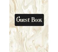 Silky Liquid Marble design Guest Book to collect feedback and reviews from visitors: Suitable for Holiday Home Rental Cottage, Lodge Cabin, Caravan, ... or Beach House. Size: 8.25" x 11", 120 pages