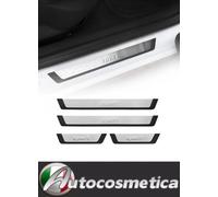 Sill trims accessories for Fiat 500 500L 500X Silver Brushed polished